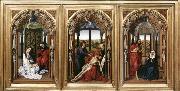 WEYDEN, Rogier van der Mary Altarpiece France oil painting artist